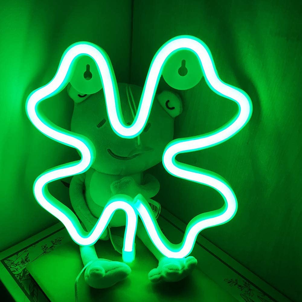 USB/Battery LED Neon Lights Sign for Wall Art Decor Heart Gaming Bar Bedroom Decoration Hanging Neon Sign Party Alien Night Lamp