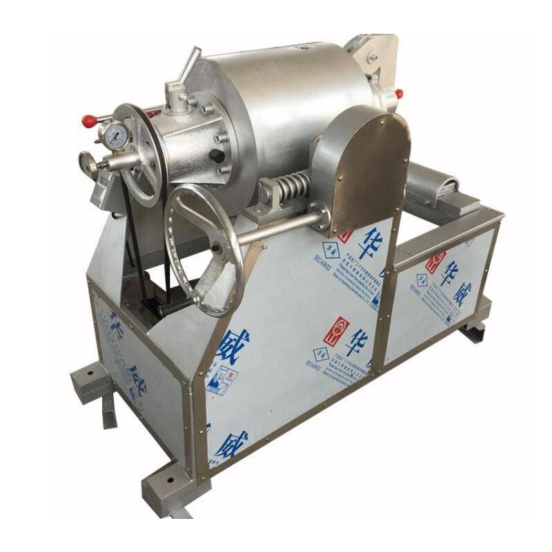 Máquina de Pipoca de Ar Quente Industrial 50KG/H, Pipocador de Trigo/Arroz com Canhão de Ar, Máquina de Pipoca Comercial para Cinema/Supermercado