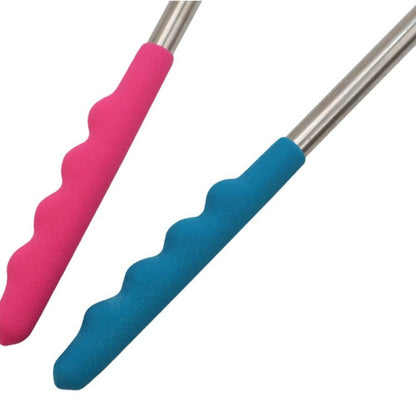 Telescopic BBQ Forks Marshmallows Roasting Sticks Stainless Steel Extendable Hot Dog Sausages Skewers Barbecue Tools