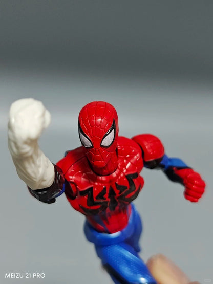 Novas Figuras de Ação de Anime Blokees Homem-Aranha Venom Marvel Rivals Champion Class Kit de Modelo Marvel Brinquedos de Presente de Figura de Ação Montável