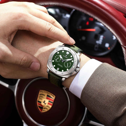 POEDAGAR High Quality Military Watch For Man Waterproof Luminous Date Fashion Men Clock Nylon Leather Quartz Men's Watches Reloj