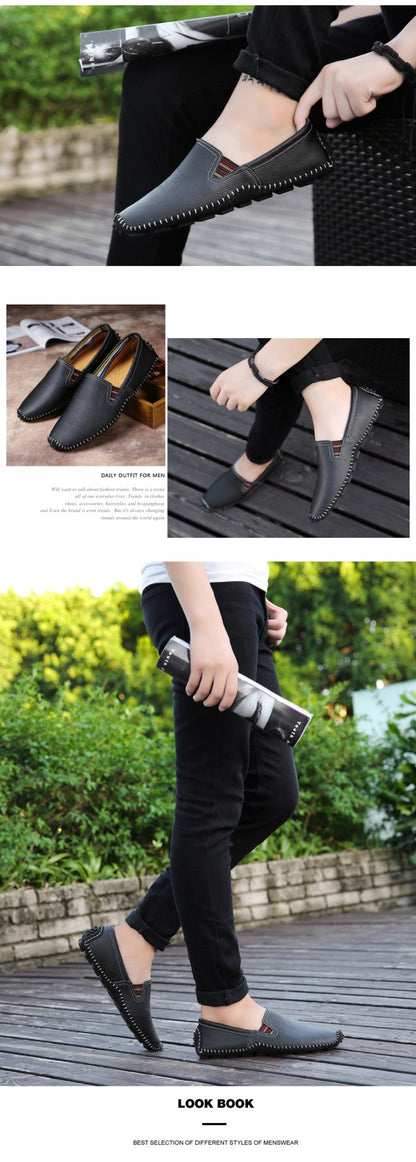 Fashion Men Shoes Comfortable Mocassin Homme Luxury Brand Classic Loafers Men New Arriva Mens Dress Shoes Plus Size