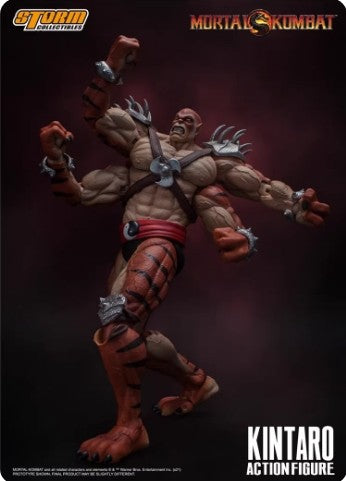 Storm Collectibles 1/12 Mortal Kombat Kintaro Action Figure Versão Regular e Sangrenta - DCMK07 Modelo Clássico Brinquedos de Anime