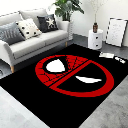 MINISO Disney Marvel Avengers Spiderman Carpet Rug for Home Living Room Bedroom Sofa Doormat Decor,kids Area Rug Floor Mat