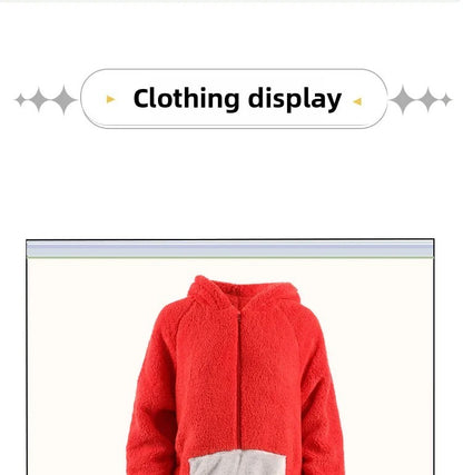 Adorable Baby Antenna Winter Pajamas Adult Children Boys Girls Cartoon Home Clothes Overalls Sleepwear for Teenage Girls