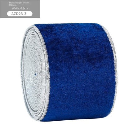 New 2m Christmas Ribbon DIY Lmitation Linen Fabric Swirl Ribbon Christmas Tree Ribbon Plaid Bow Snowflake Burlap Ribbon