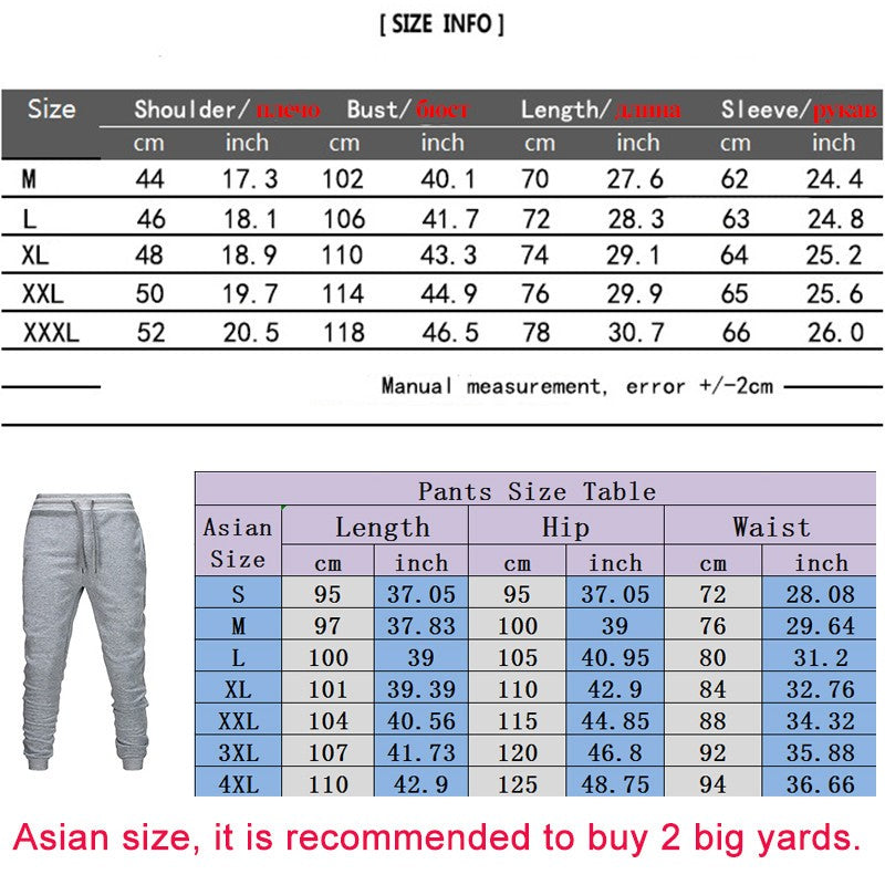 Spring Autumn 2020 Men's Sweat Suit Set Tracksuit Men Outfit Full Sleeve Tops with Hood Outdoor Sport Wear Men's Hooded Suit