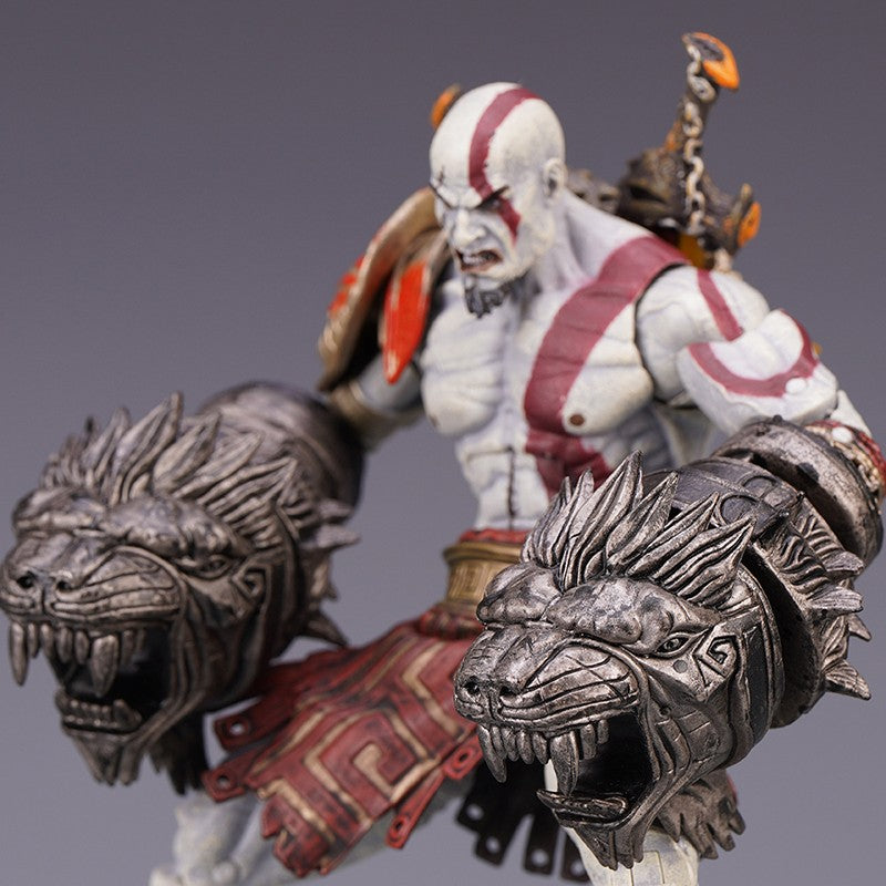 NECA God of War Ghost of Sparta Kratos Boneco de Ação 18cm PVC Coleção Articulada Jogo Ultimate Kratos Estatueta Modelo Brinquedos Presentes