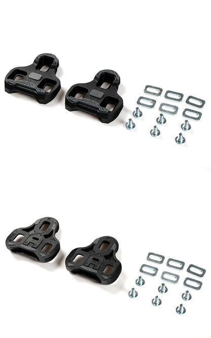 2PCS for LOOK KEO Compatible Road Bike Cleats  0° 4.5° 9° Adjustable Pedal Clips with Float Angle for Cycling