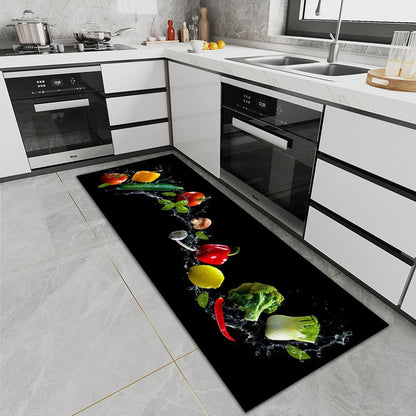 Kitchen Rug Durable Home Entrance Doormat High-end Kitchen Mats for Floor Waterproof House Hold Washable Non-slip Large Carpet