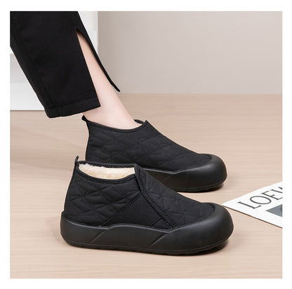 Winter Women's Boots Warm Plush New Platform Snow Boots Anti Slip Waterproof Comfort Lightweight Indoor Casual Warm Cotton Shoes