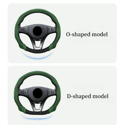 Capa de volante de camurça ultrafina estilo cartão, versão universal dinâmica e moderna