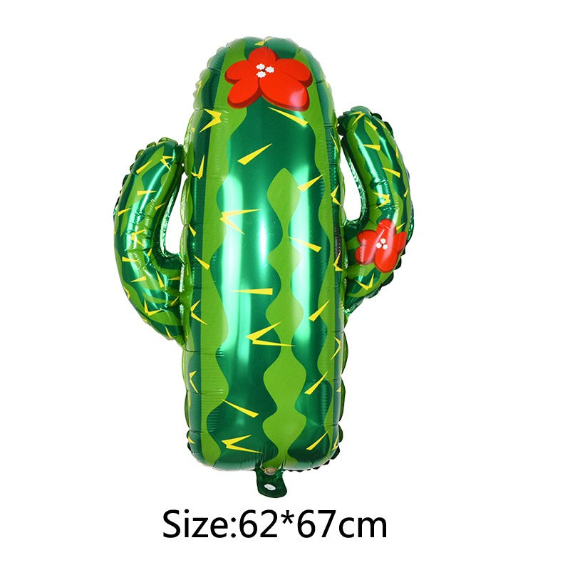 1/5pcs Tropical Balloon Hawaiian Balloons Luau Summer Helium Balloons for Birthday Hawaii Aloha Beach Pool Party Decorations