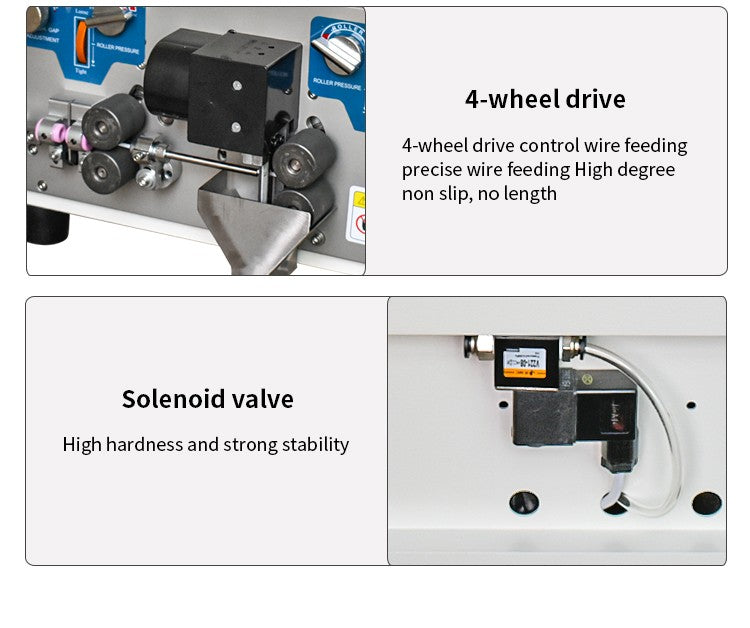 Automatic Computer cable Cutting and stripping Machine Sheathed Wire Cutting And Stripper Machine English Version