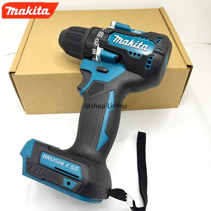 Parafusadeira/Furadeira de Impacto a Bateria Makita DDF487 10mm Brushless 18V de Grande Torque