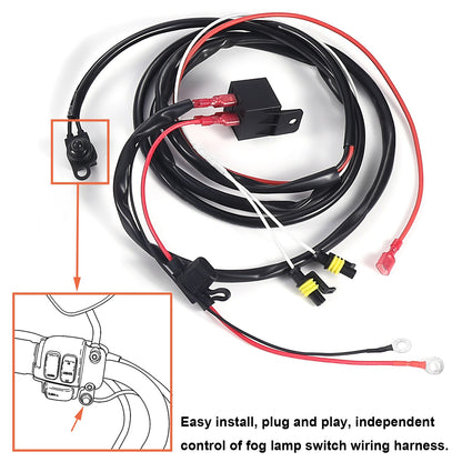 para iluminação auxiliar Harley Suportes de iluminação auxiliar farol de neblina para Harley CVO Street Glide FLHX 2006-2020 Peças de quadro