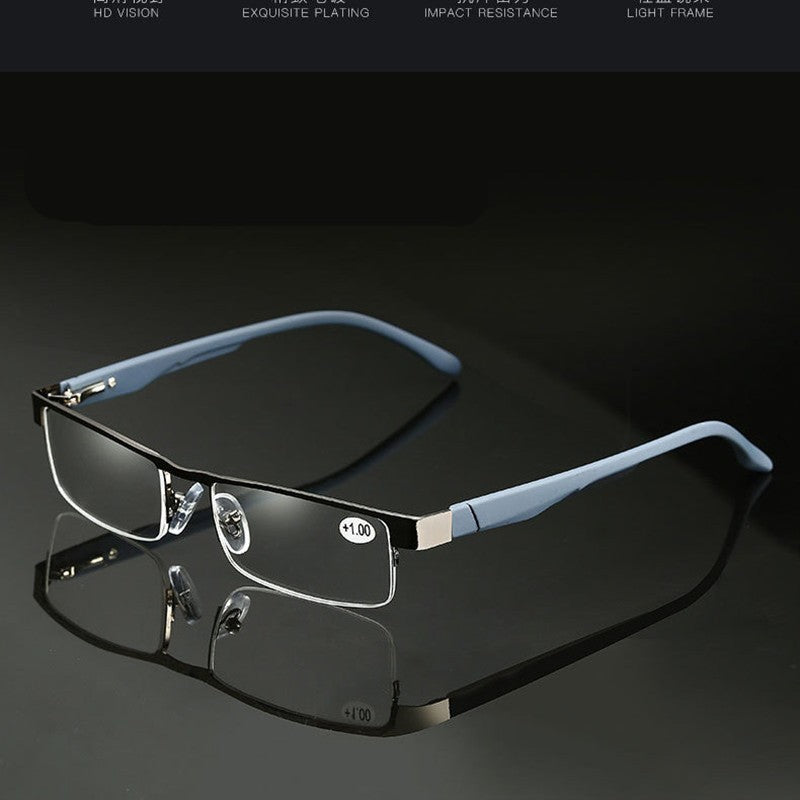 Fashion Reading Glasses Man Sport Non-Slip Anti Blue Light Women Style High Definition Computer Eyeglass+1.0+2.0+3.0+4.0