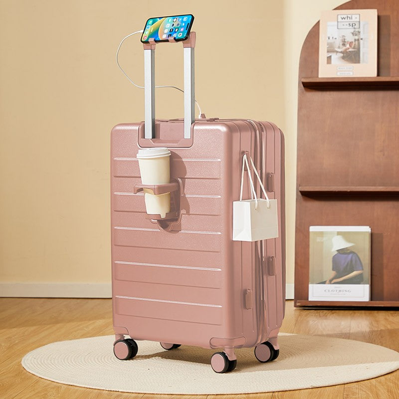 20/24 inch Luggage With Universal Wheels Combination Lock Suitcase Large Capacity Travel Bag