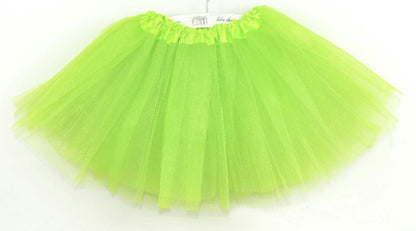 Women Summer Vintage Tulle Skirt Adult Fancy Ballet Dancewear Party Costume Ball Gown Mini Skirt