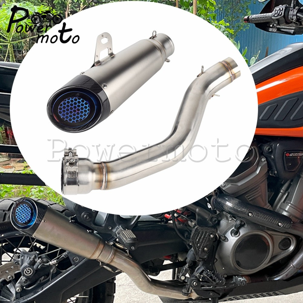 Motorcycle Complate Slip On Muffler Exhaust Pipes For Harley Pan America 1250 RA1250S RA1250 Motorcycles Exhaust Mufflers 21-24