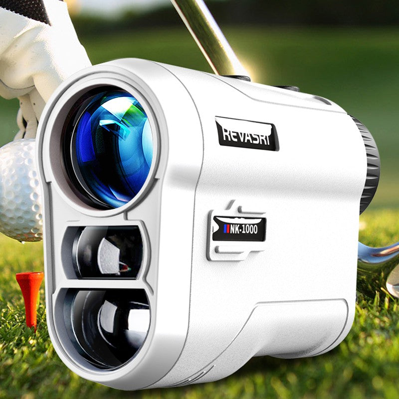 REVASRI Medidor de Distância a Laser para Golfe 600 Jardas/1000 Jardas Inclinação e Vibração de Trava de Bandeira para Torneio de Golfe Caça Pesquisa Legal