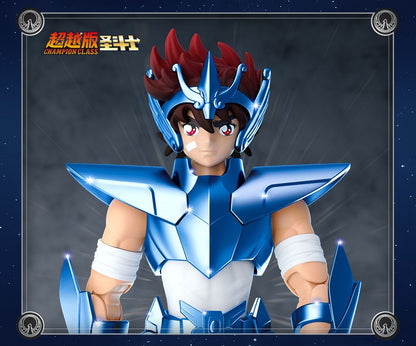Novo Genuíno BLOKEES Gold Saint Seiya Sagitário Seiya Pégaso Aiolos Tenma Pégaso Action Figure Brinquedo Montar Figura Brinquedo Presente
