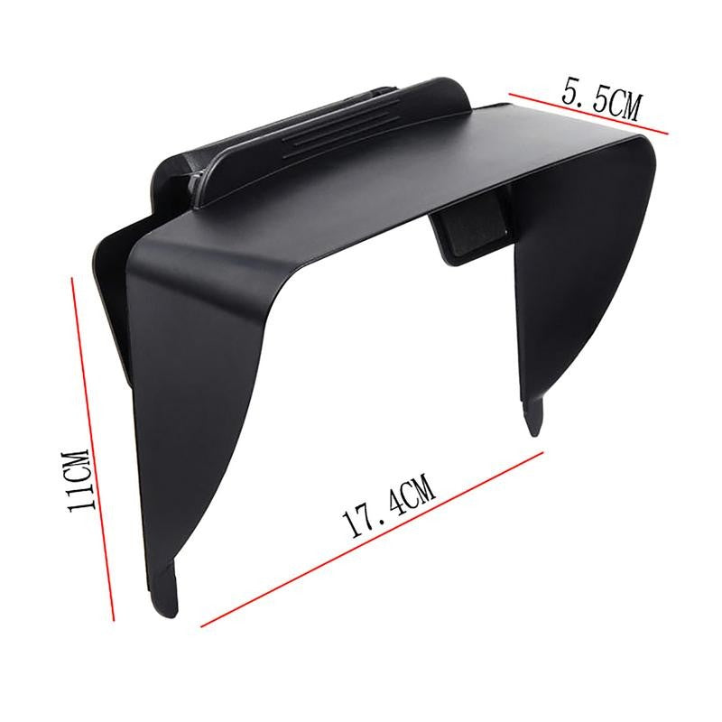 Portable Anti Glare GPS Sun Shade Cover For 6 And 7 Inches GPS Navigator Sunshade Visor Automotive Interior Supplies Dropshiping