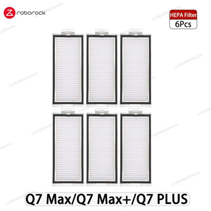 Roborock Q7 Max / Q7 Max+ / Q7 Plus / T8 Hepa Filter Robot Vacuum Cleaner Spare Parts Main Side Brush Mop Cloth Dust Bag