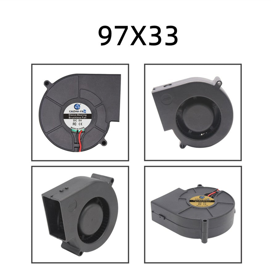 30MM 40MM 50MM 60MM 75MM 97MM Cooling Fan Brushless Motor Case Fan Blower Fan Humidifier FanInduction Cooker Fan DC5V 12V 24V