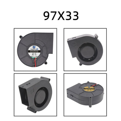30MM 40MM 50MM 60MM 75MM 97MM Cooling Fan Brushless Motor Case Fan Blower Fan Humidifier FanInduction Cooker Fan DC5V 12V 24V