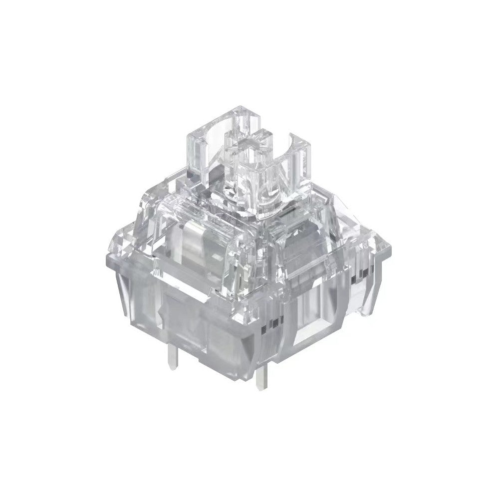 TTC Frozen Silent Switch V2 Mechanical Keyboard Mute Linear Switches 39 gf 3 Pins RGB Transparent Factory Lubrication Custom PC