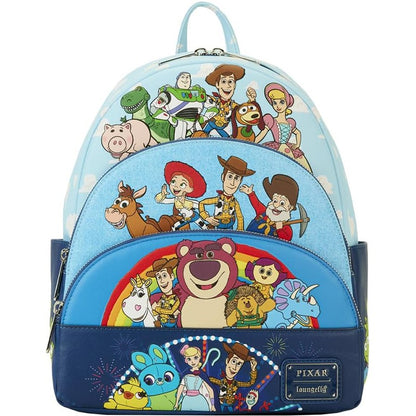 Loungefly Pixar Toy Story Moments Procurando Monstros Universidade Jogos de Susto Mini Mochila Coco Ernesto Cosplay Mochila