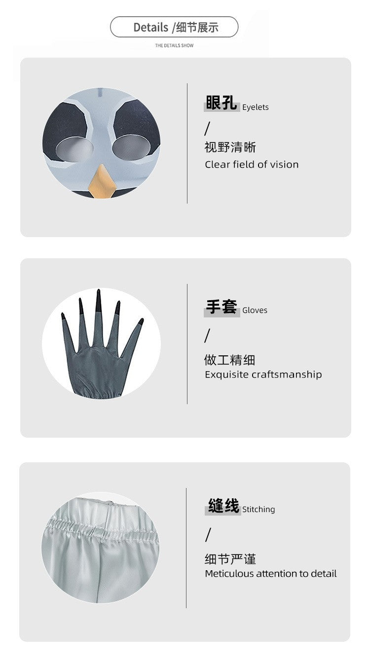 Game 99 Nights in The Forest Owl Monster The Ram Costume Adult Secret The Horror Deer VS Owl Costumes Cartoon Animal Dressing