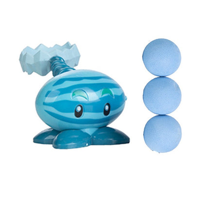 Plantas vs Zumbis Anime Bonecos de Ação Disparervilha Obstáculo Zumbi Pirata Figura de Ação Modelo de Cola Dura Jogo de Batalha Presente Infantil