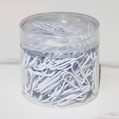 200Pcs Paper Clips Notebook Filing Bookmark Rustproof Paperclips Document Organizing for Office School Supplies