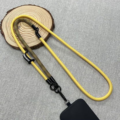 Corda de Pescoço Ajustável de 120 CM para Telefone, Alça Transversal, Destacável, Capa de Celular USB, Corrente de Ombro, Corda, Coleção 2025