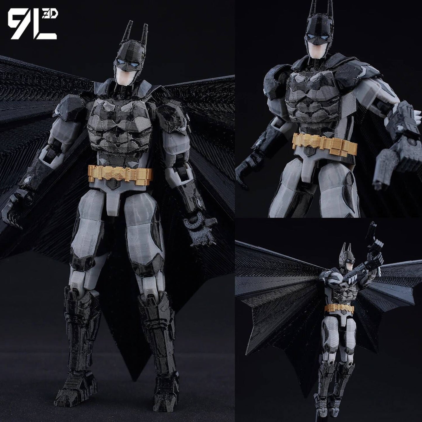9L3D Superman Menino Invencível Batman Boneco Articulado LUCKY13 Multiarticulado Poseable T13 Titan13 Herói Modelo Dummy13 Brinquedos Colecionáveis