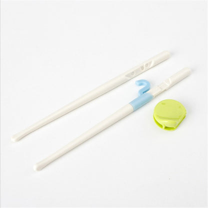 1 Pair Chopsticks For Sushi Baby Kids Beginner Practical Chopstick Easy Use Learning Training Helper Dishes Dinner Kitchen Tools
