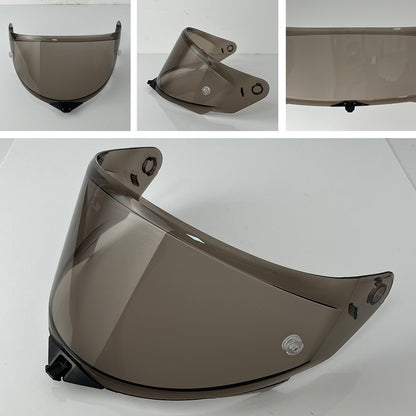 Viseira de capacete de motocicleta para capacetes KYT TT Revo Lente de substituição Escudo Para-brisa Óculos para KYT
