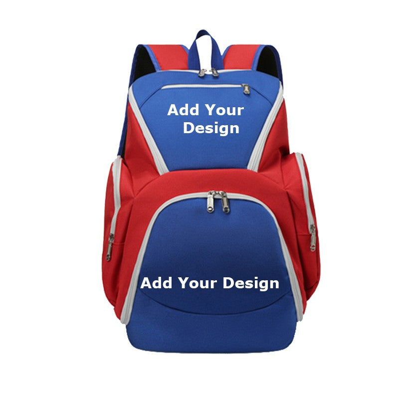 Custom Team Basketball Backpack Personalized Sports Bag with Free Logo Name Professional Gear Backpack for Players Training