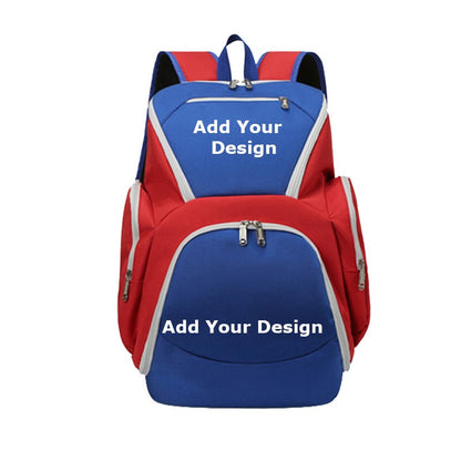 Custom Team Basketball Backpack Personalized Sports Bag with Free Logo Name Professional Gear Backpack for Players Training
