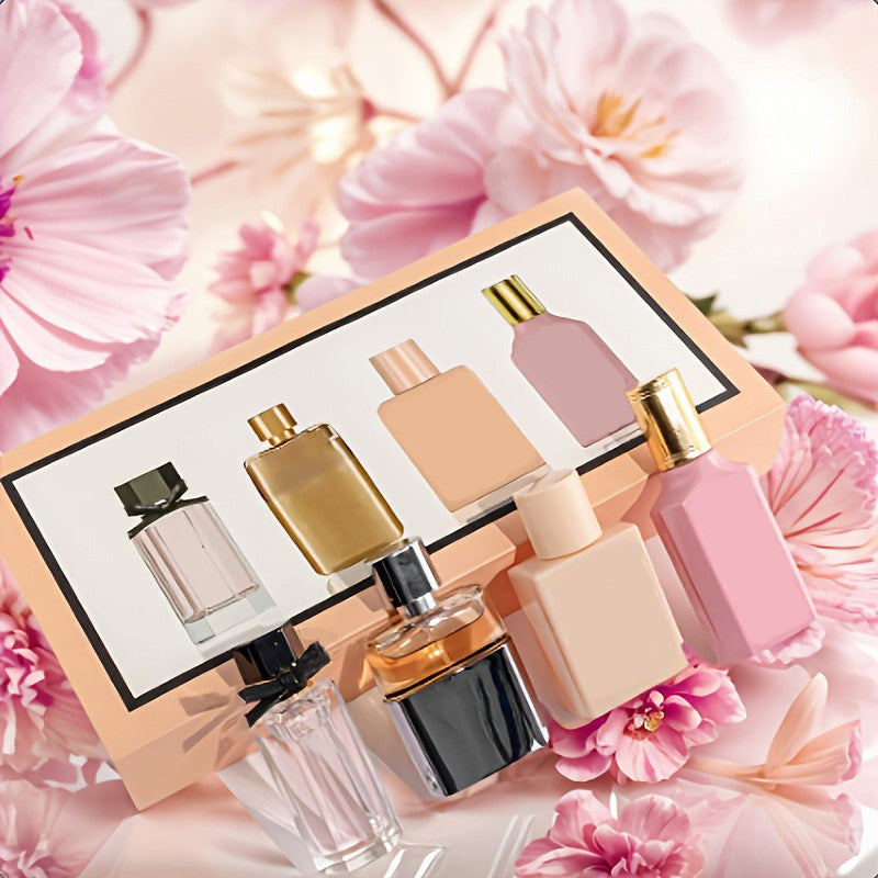 Christmas gifts Lasting Fragrance Fresh,Women's Perfume Gift Box, Unisex, Portable Travel Package, Front, Middle And Back Tones,