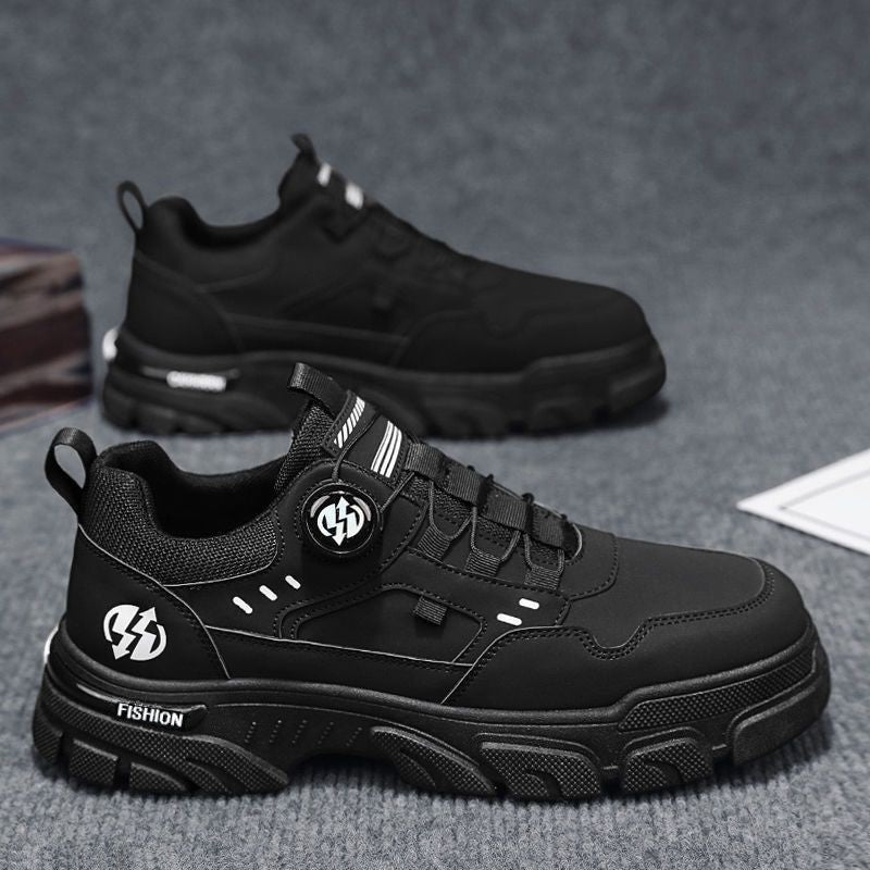 Summer Mens Casual Shoes Leather Men's Sneakers Comfortable Soft Male Wark Board Shoes Platform Shoe for Men ????????? ???????