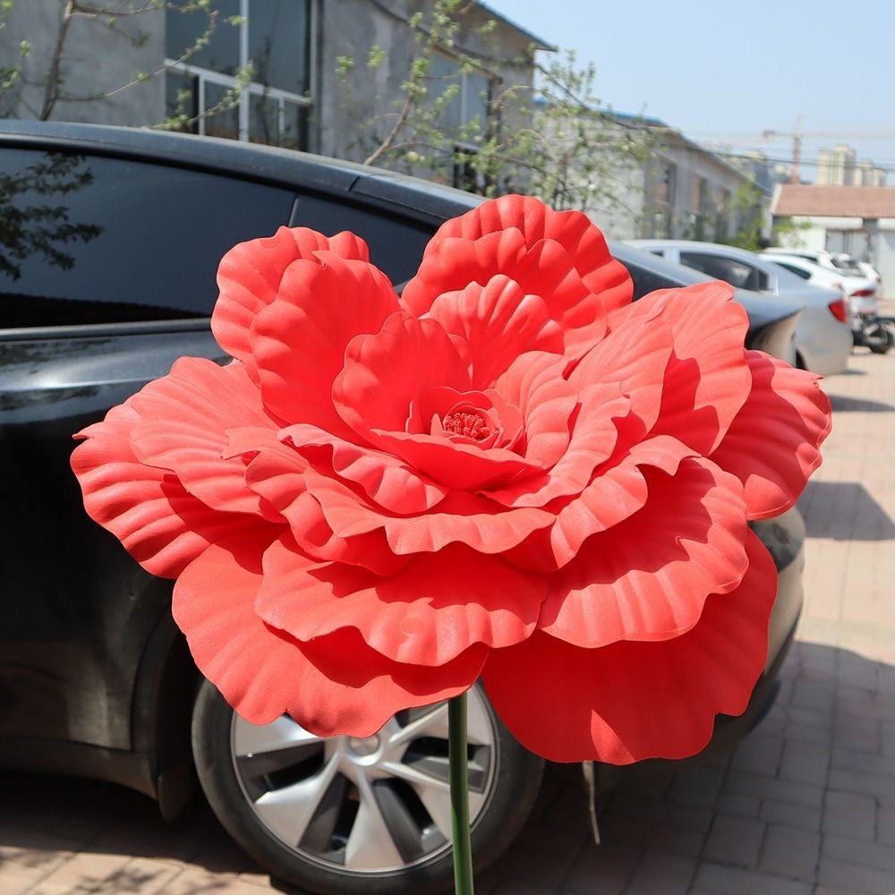 40/50cm Artificial Peony Wedding Party Decoration Large Flower Show Props Fake Flowers DIY Flower Background Wall Decoration