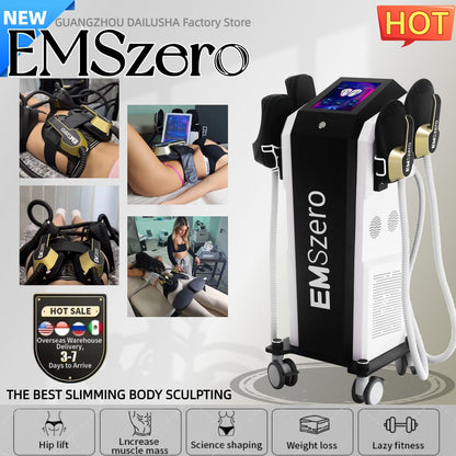 EMSzero HIEMT RF High Intensity Vibration Pulse Electronic Body Shaping Massage Muscle Massage