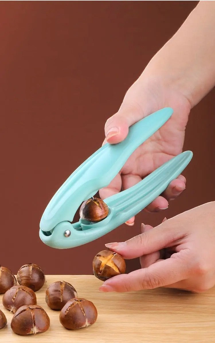 Nuts Sheller Chestnut Clip Walnut Pliers Home Metal Chestnut Sheller Nut Opener Cutter Shelling Kitchen Tools