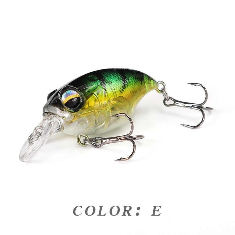 38mm 8g Topwater Mini Crankbait Fishing Lure Floating Wobbler Artificial Hard Bait for Pike Walleye Bass Plastic Swimbait Tackle