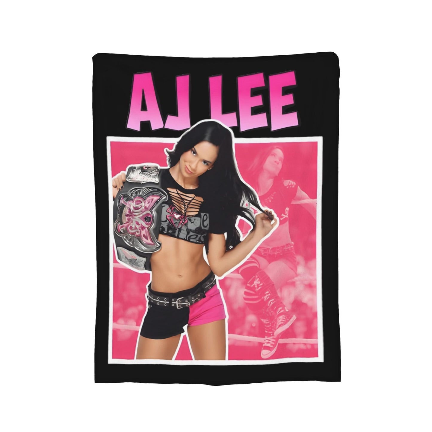Love Bites AJ Lee Spider Logo Cobertor de flanela para primavera e outono, cobertor quente multifuncional para casa, sofá, colcha.