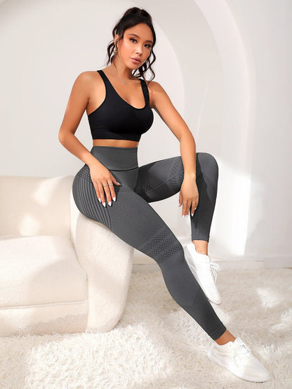 Women Compression Leggings Cellulite Slimming Leggings High Waist Seamless Yoga Fitness Redefine Your Silhouette Sport Pants