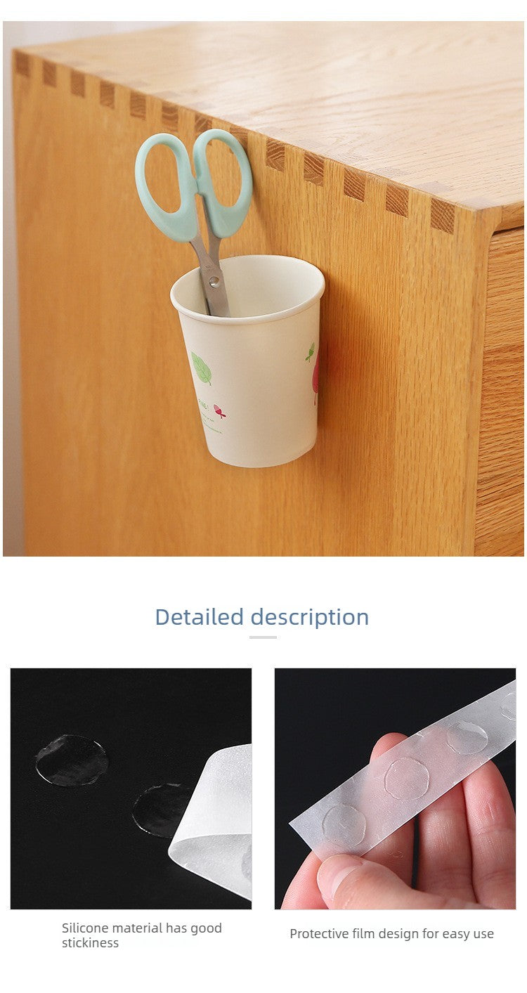 Balloon Mounting Tape Adhesive Dots Clear Sticky Stickers for Ceiling Wall Decoration Easy Peel Off for Reuse in Parties